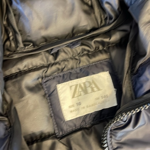 Zara kids size 10 jacket in navy blue - Picture 6 of 8